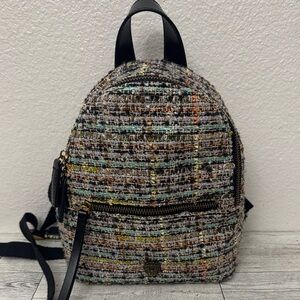 Kurt Geiger Multicolor Tweed Backpack